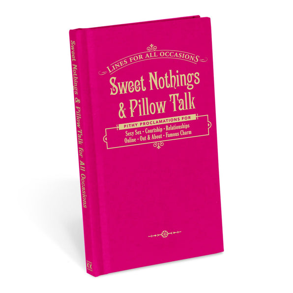 Knock Knock Sweet Nothings and Pillow Talk for All Occasions Hardcover Funny Book - Knock Knock Stuff SKU 50118