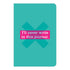 Knock Knock I'll Never Write in This Journal Journal - Knock Knock Stuff SKU 